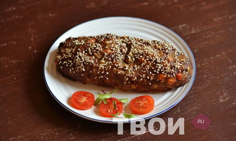 Рецепт мясного хлеба