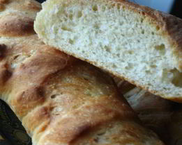 Овсяно-горчичные крученые багеты