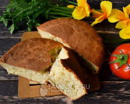 Пирог-хлеб на скисшем молоке