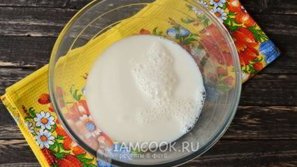 пирог-хлеб на скисшем молоке