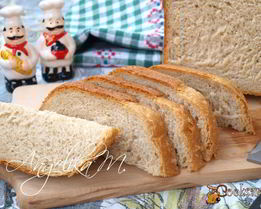 Пшенично-ржаной хлеб с кунжутом в хлебопечке