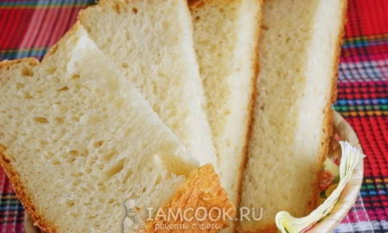Рецепт пшеничного хлеба с творогом в хлебопечке