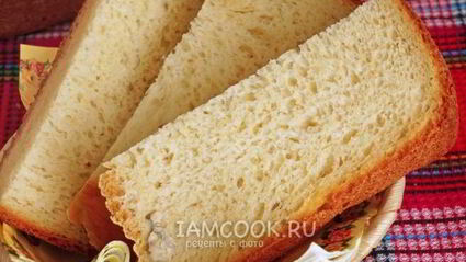 пшеничный хлеб с творогом в хлебопечке