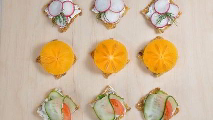 шведские хрустящие хлебцы с семенами