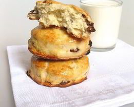 Сконы с изюмом