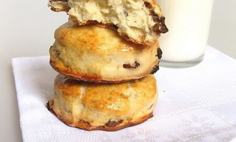 Рецепт сконов с изюмом