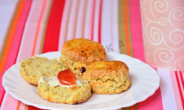 Рецепт сконов с отварным картофелем