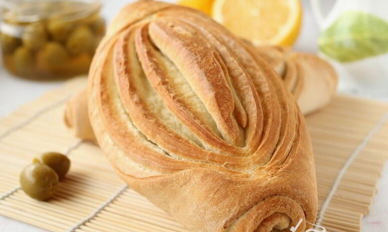 Рецепт слоеного хлеба