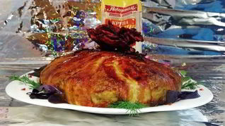 Сочный мясной хлеб