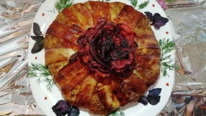 сочный мясной хлеб