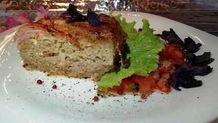 сочный мясной хлеб