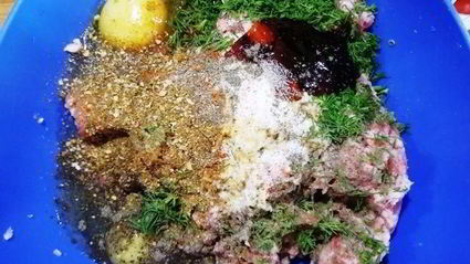 сочный мясной хлеб