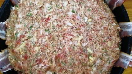 сочный мясной хлеб