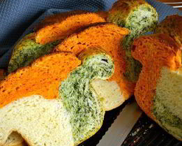 Трехцветный хлебушек