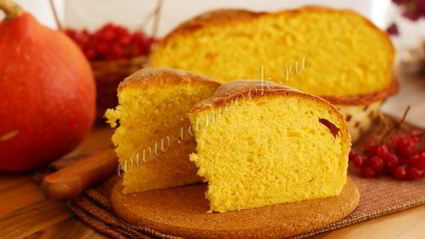 тыквенный хлеб в хлебопечке