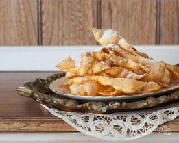 Хворост из муки и сметаны