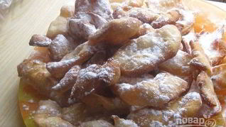 Хворост классический на кефире