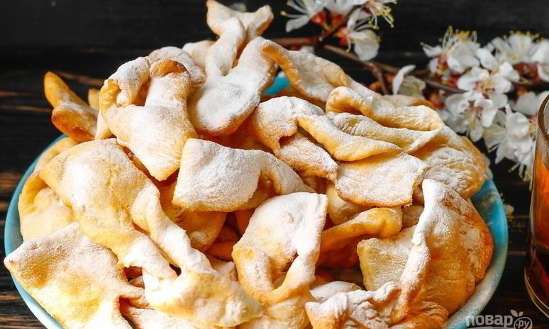 Рецепт хвороста простого