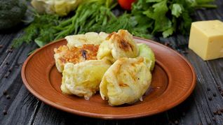 Конвертики с творогом