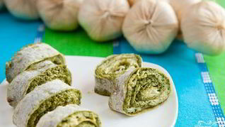 Блинчики из лаваша с начинкой