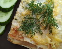 Быстрая закуска из лаваша