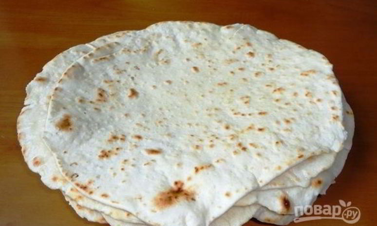 Рецепт домашнего лаваша