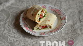 Курица в лаваше