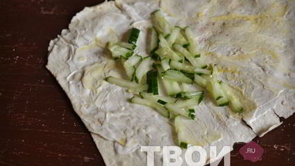 курица в лаваше