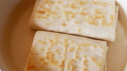 кыстыбый в лаваше