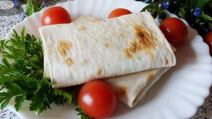 кыстыбый в лаваше