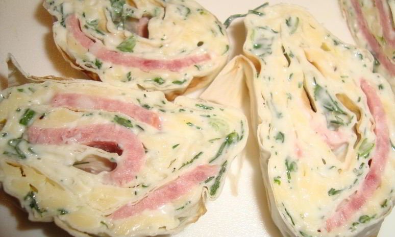 Рецепт лаваша без майонеза