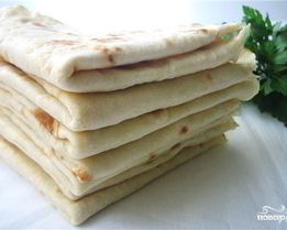 Лаваш домашний без дрожжей