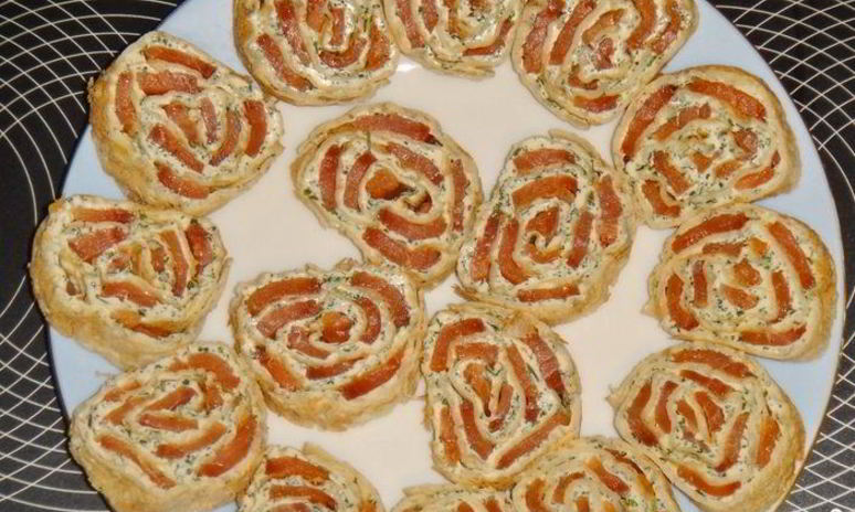 Рецепт лаваша, фаршированного красной рыбой