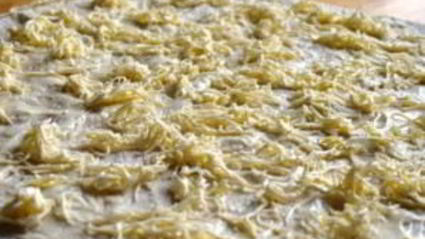 лаваш с корейской морковкой