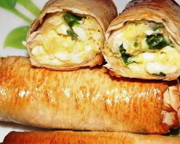 Лаваш с луком