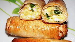 Лаваш с луком