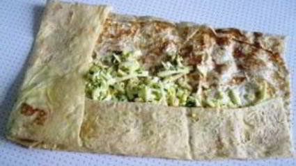 лаваш с сыром на сковороде