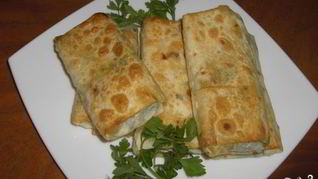 Лаваш с зеленью