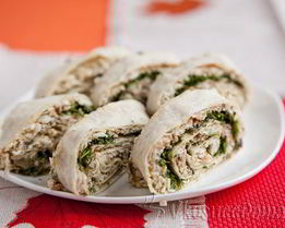 Лаваш со шпротами