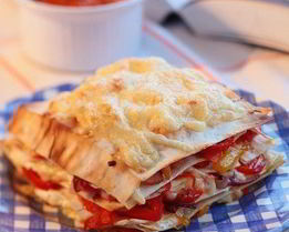 Лаваш со сладким перцем