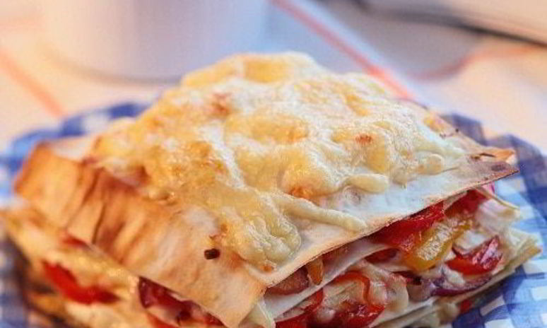 Рецепт лаваша со сладким перцем