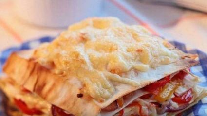 лаваш со сладким перцем