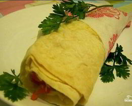 Лаваш в микроволновке