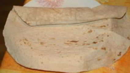 лаваш в микроволновке