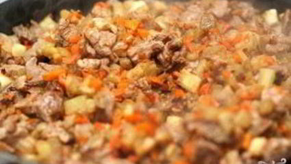 мясо в армянском лаваше