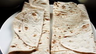 Постный лаваш