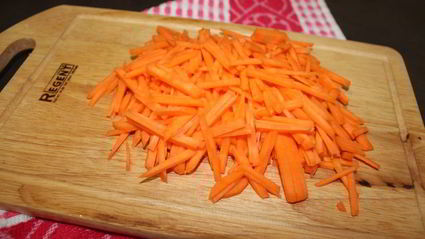 свиная вырезка с овощами в лаваше