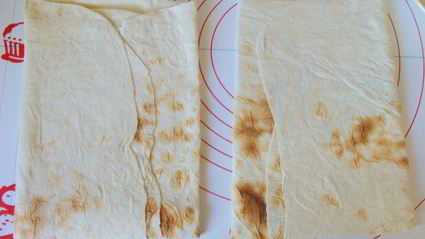 трубочки из лаваша с начинкой