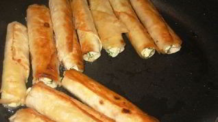 Трубочки из лаваша