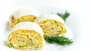 Закуска из лаваша